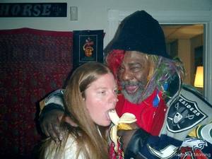 Banana Ebony - Black homless guy with white girl, banana porn.... Yup, this