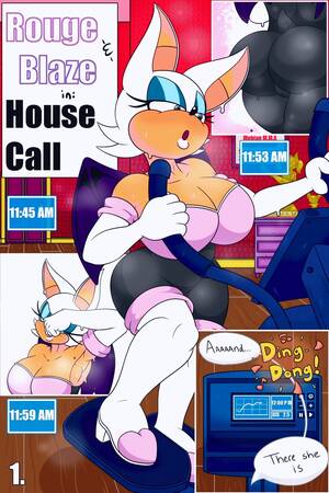 Blaze The Cat Porn Comic - Rouge and Blaze in: House Call porn comic - the best cartoon porn comics,  Rule 34 | MULT34