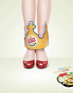 Burger King Sexual Ad - Advertisement for Burger King (Title: Light; Art Director: Lucas Zaiden;  September 2008) [1400X1100] : r/AdPorn