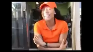 Fast Food Girl Porn - Fast Food Ebony Slut | xHamster