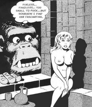 King Kong 3d Monster Porn - by Wally Wood (King Kong)