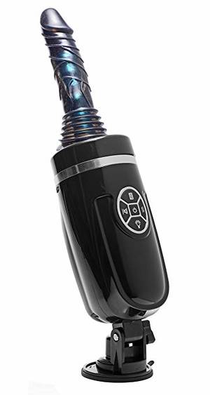 Installed On Bicycle Fucking Machine - LoveBotz Jaxxx Hammer Multi Function Rechargeable Thrusting Sex Machine