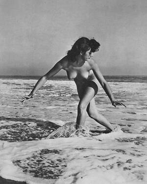 erotic vintage beach - Nude on the Beach Circa 1950s Black & White, Multiple Sizes Nude in Nature,  Sexy, Vintage, RisquÃ©, Sensual, Pinup 730-1029 - Etsy Canada