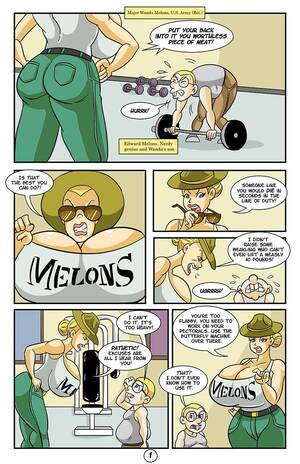 huge cartoon melons - Major Melons [Glassfish] Porn Comic - AllPornComic