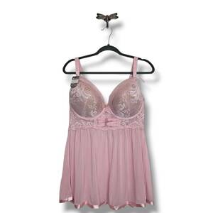 Daisy Fuentes Sexy Naked - Daisy Fuentes Babydoll Pink Lace Push Up Bra 2X em 2023