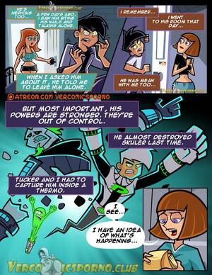 Danny Phantom Porn Fear - Danny Phantom: Ghost Puberty - Milky Bunny - Kalock - English porn comic