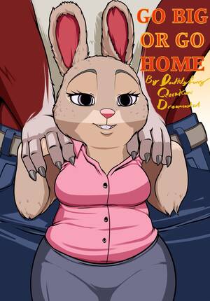 home cartoon porn - Zootopia- Go Big or Go Home - Porn Cartoon Comics