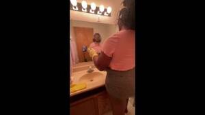 bbw ebony nipples - Ebony BBW cleaning nipples hanging out my shirt - Free Porn Videos - YouPorn
