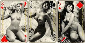 1930 porn playing cards - Playing Cards Deck 507