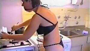 amateur slave - Amazing amateur BDSM, Kitchen sex video