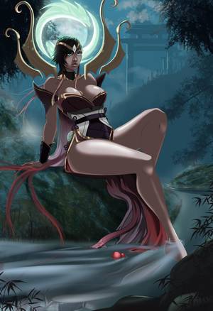 League Of Legends Karma Porn - League Of Legends Karma by Jamdart on deviantART