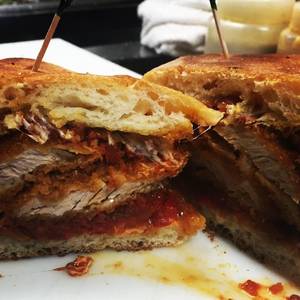 3d Food Porn - Veal Parmesan / house mozzarella / house marinara / provolone / Parmesan /  ciabatta #vealparm. CiabattaMozzarellaParmesanHouseFood Porn InstagramHausTreats