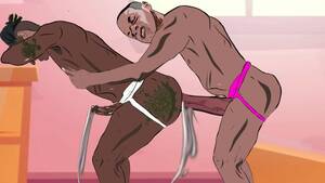 Gay Black Sex Cartoons - Monster Cock Black Gay Cartoon Porn - Pornhub.com