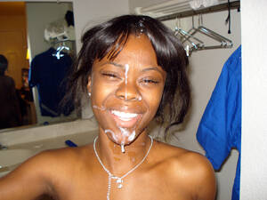 ebony facial homemade - Amateur ebony hotties, cock sucking, facial cumshot, homemade. Original  image #3 @ BlackFuck