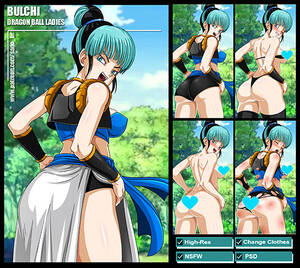 bulma and chi chi hentai - Bulchi (fusion between Bulma and Chi-Chi) PACK by Sano-BR - Hentai Foundry