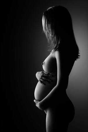 artistic nude pregnant black - Art nude photo pregnant