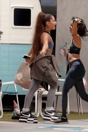 Lesbian Porn Ariana Grande Nudes - Ariana Grande and Camila Cabello | Ariana grande, Ariana, Ariana grande fans