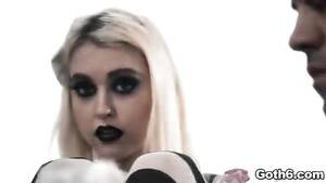 Goth Blonde Porn Movies - Crazy blonde Goth teen Chloe Cherry fucked POV - Pornburst.xxx