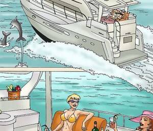 Boat Cartoon Porn - Island Vacation | Erofus - Sex and Porn Comics