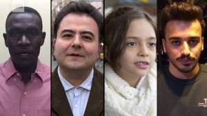 Banned Family Three Some - Postcards to Trump from travel ban countries