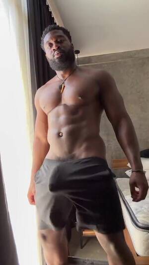 big black monster cock bulge - BBC bulge teasing 2 - ThisVid.com