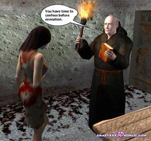 3d Priest Porn - Sexy Temptation of the Priest 3D Porn Story