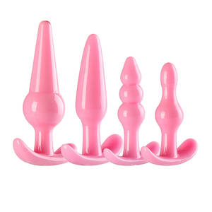 anal butt toy - Silicone anal toy porn - Silicone anal toy porn aliexpress.com : buy 4pcs  set