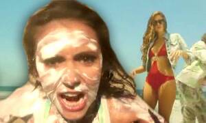 Nina Dobrev Porn Sex - Nina Dobrev raps about the importance of SPF in new Funny or Die! skit |  Daily Mail Online