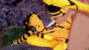 Fat Furry Bee Porn - Anthro Bee - Sex with a creampie - Japanese Hentai - XNXX.COM