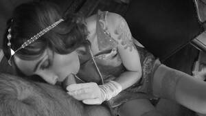 Flapper Porn - Flapper Girl gives a Blowjob & Jerks out a Big Cumshot - Pornhub.com