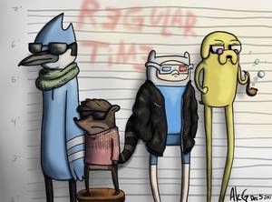 Adventure Time Poop Porn - #RegularTime Regular show Adventure time