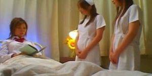 japanese lesbian nurse porn - Japanese Lesbian Nurses Anal Exam