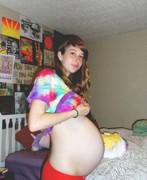 naked pregnant belly progression - white nude trash pregnant Ugly