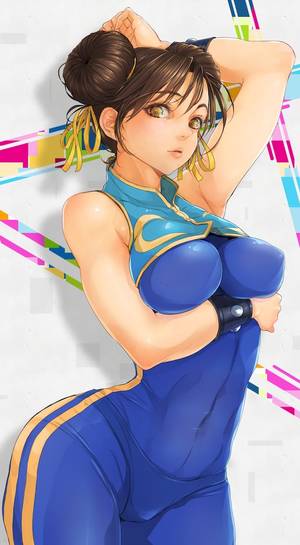 Kokona Ribbon Porn - Street Fighter, Chun-li, by Maru Pen