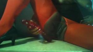 black dripping wet - Phat Dripping Wet Black Pussy Swallows Dildo & Squirts Part 1