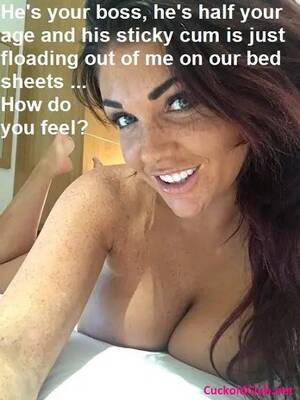 Boss Fucks Your Wife Captions - The Most Extreme Captions of Hotwife and Husband's Boss - Cuckold Club