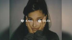 Ariana Grande Selena Gomez Lesbian Sex - Ariana Grande Crowned the New Insta-Queen