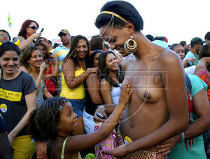 brazil nude copacabana beach - Aggressive bukkake bondage