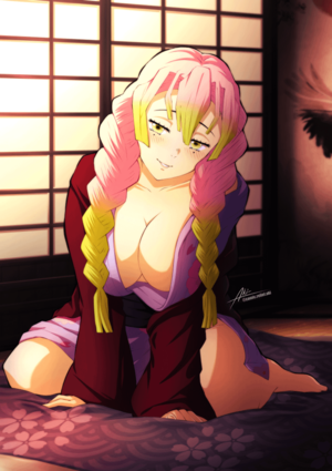 Girls Do Porn 157 - My Mitsuri Kanroji fanart : r/KimetsuNoYaiba
