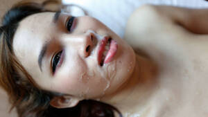 ladyboy face covered in cum - LADYBOY FACIALS And Cum In Mouth On HelloLadyboyâ„¢