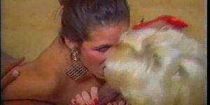 lois ayers interracial blowjob - Classic Ellie Rio & Lois Ayers Threesome (Robbie Dee)