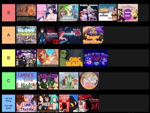 best animated sex games - My tier list for free 2D adult games (by how much I'm looking forward to  their development) : r/lewdgames
