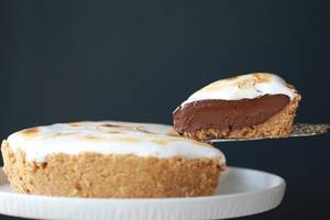 Homemade S&m Porn - S'more Pie, S'more Pie dessert, Homemade S'more pie