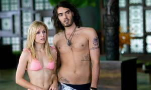 Kristen Bell Porn Captions - Forgetting Sarah Marshall is a triumph of flaccid penis jokes and Russell  Brand's theatrics | Comedy films | The Guardian