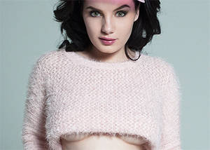 lana big boobs in sweater - Dalma big tits sweater