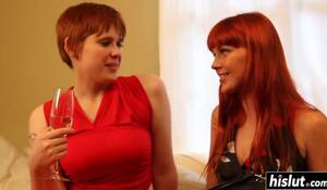hot redhead lesbian threesome - Astonishingly Hot Redhead Lesbian Threesome â€” PornOne ex vPorn