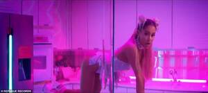 Ariana Grande Bondage Porn - Ariana Grande's 7 Rings drops with pink-infused music video | Daily Mail  Online