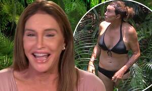 Bruce Jenner Sex Boobs - Caitlyn Jenner makes a VERY cheeky reference to her 'favourite body part'  on I'm A Celebrity | Daily Mail Online