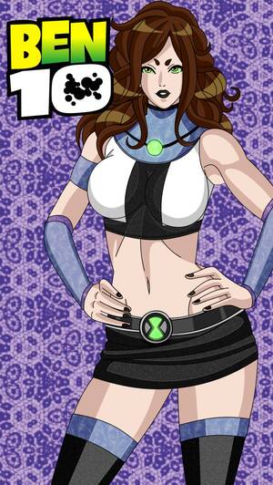 Ben 10 Porn Gender Bender - Rule 34 - 1girls alien alien girl ben 10 ben tennyson benfire black  lipstick breasts crossover dc female female focus female only gender  transformation genderswap (mtf) green eyes hand on hip large