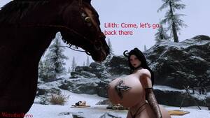 cartoon anal fuck borse - A horse with a huge dick fucks a girl with a big ass